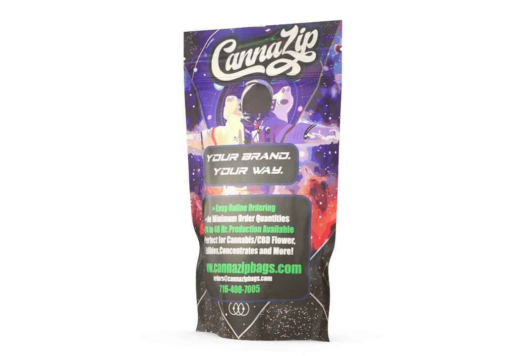 Custom 28g 1 Ounce Mylar Sticker Bags  electricmallcomng