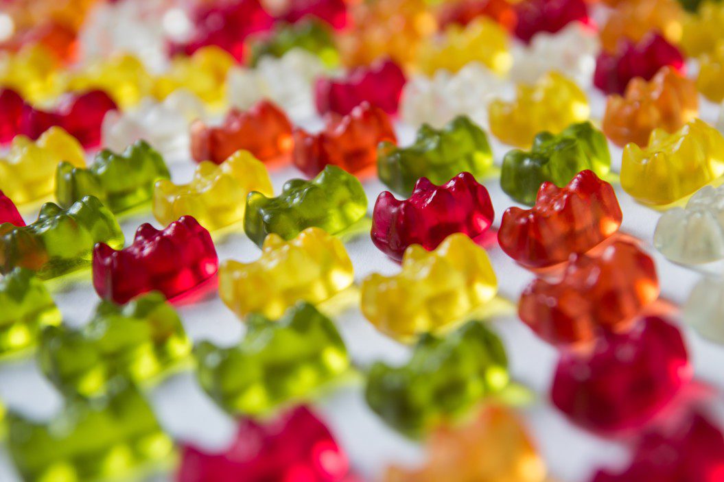Gummy bear candies