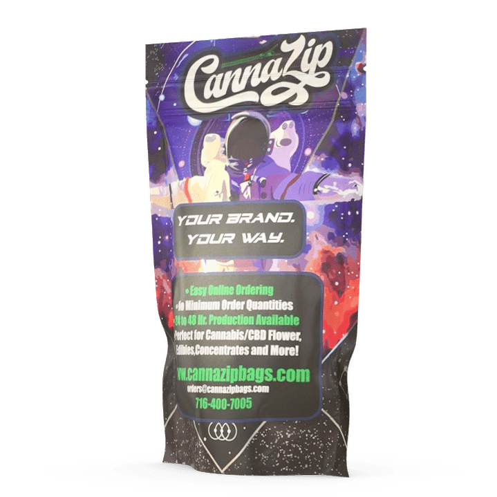 Custom Stand Up Pouches - Cannazip